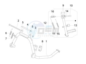 LX 50 4T-4V Touring drawing Stand