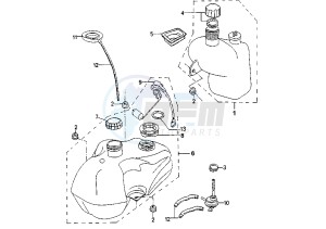 ELYSEO - 50 cc drawing FUEL TANK