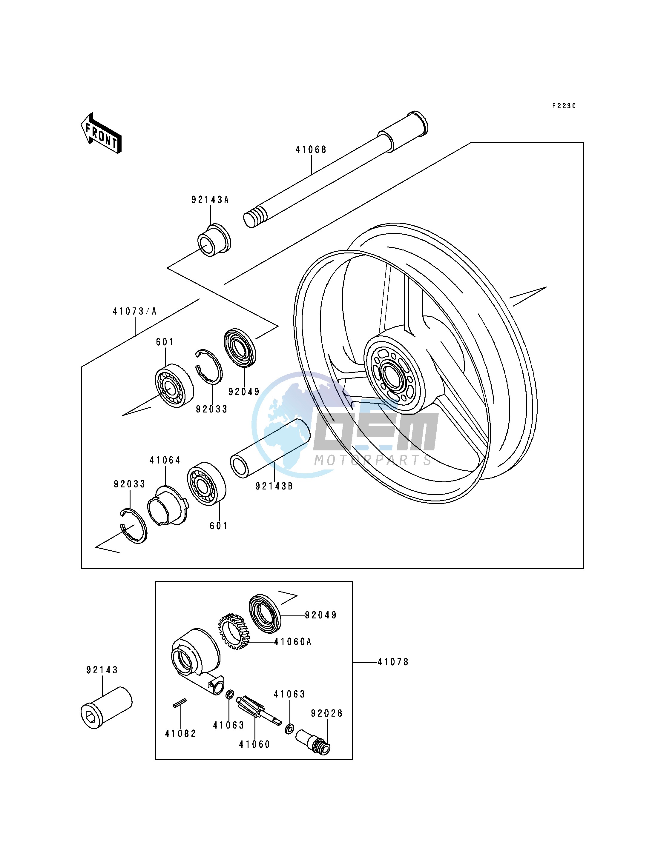 FRONT WHEEL