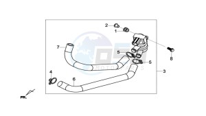 MAXSYM 600I drawing AIRFILTER UNIT