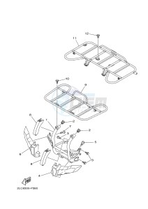 YFM450FWA YFM450DF GRIZZLY 450 IRS (1CUR) drawing GUARD