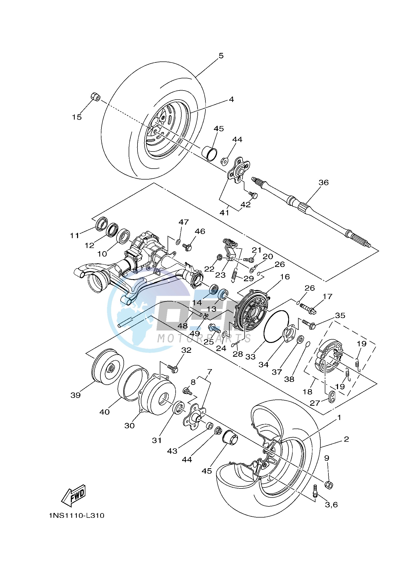 REAR WHEEL