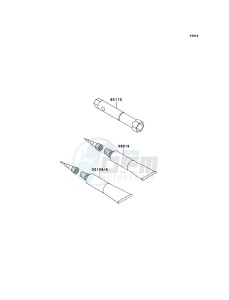 KLX110 KLX110CCF EU drawing Owner's Tools