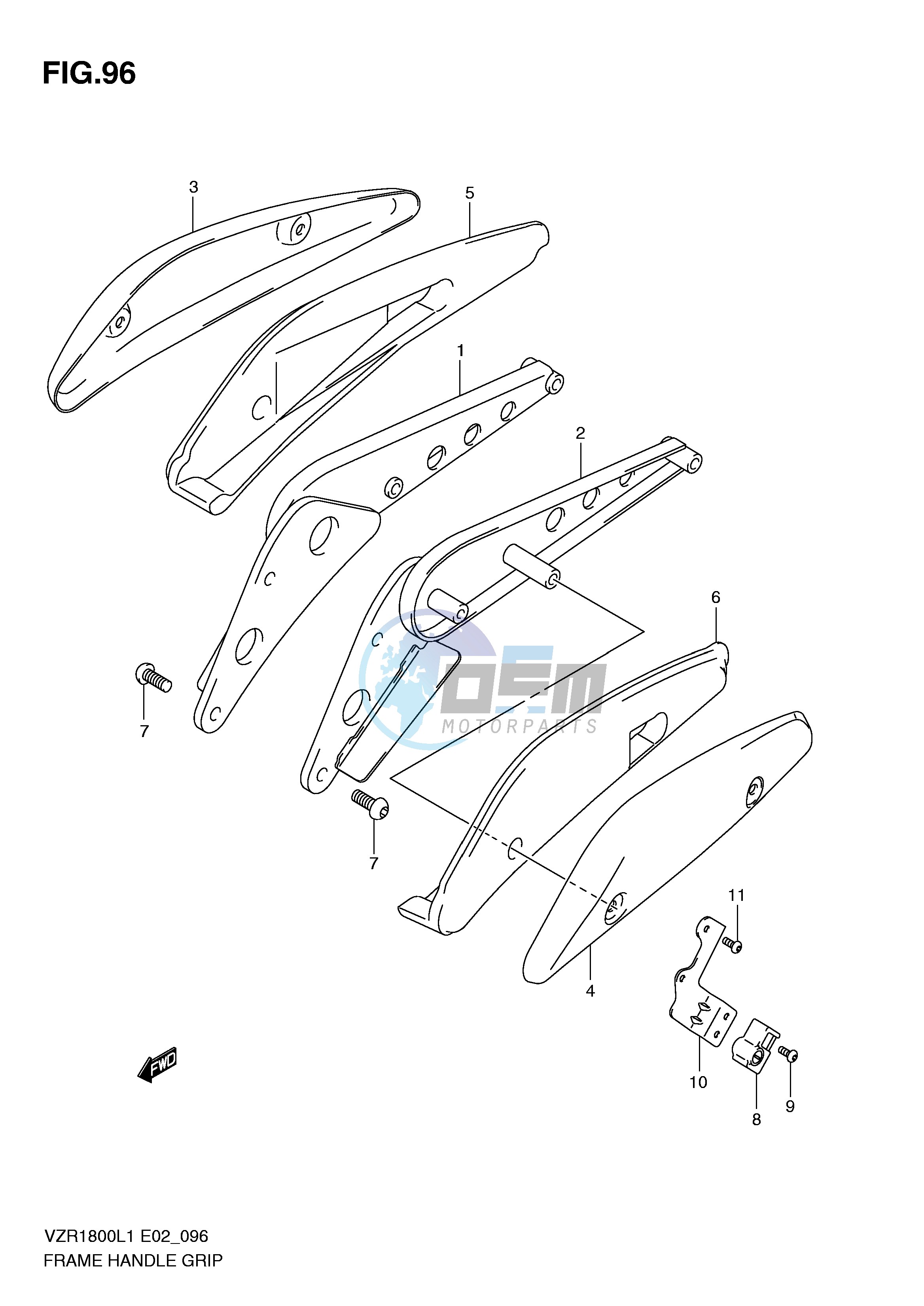 FRAME HANDLE GRIP (VZR1800L1 E19)