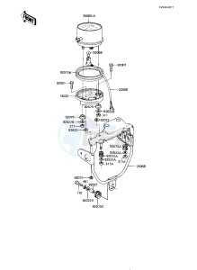 KE 175 D [KE175] (D4-D5) [KE175] drawing METER -- 82-83 KE175-D4_D5- -