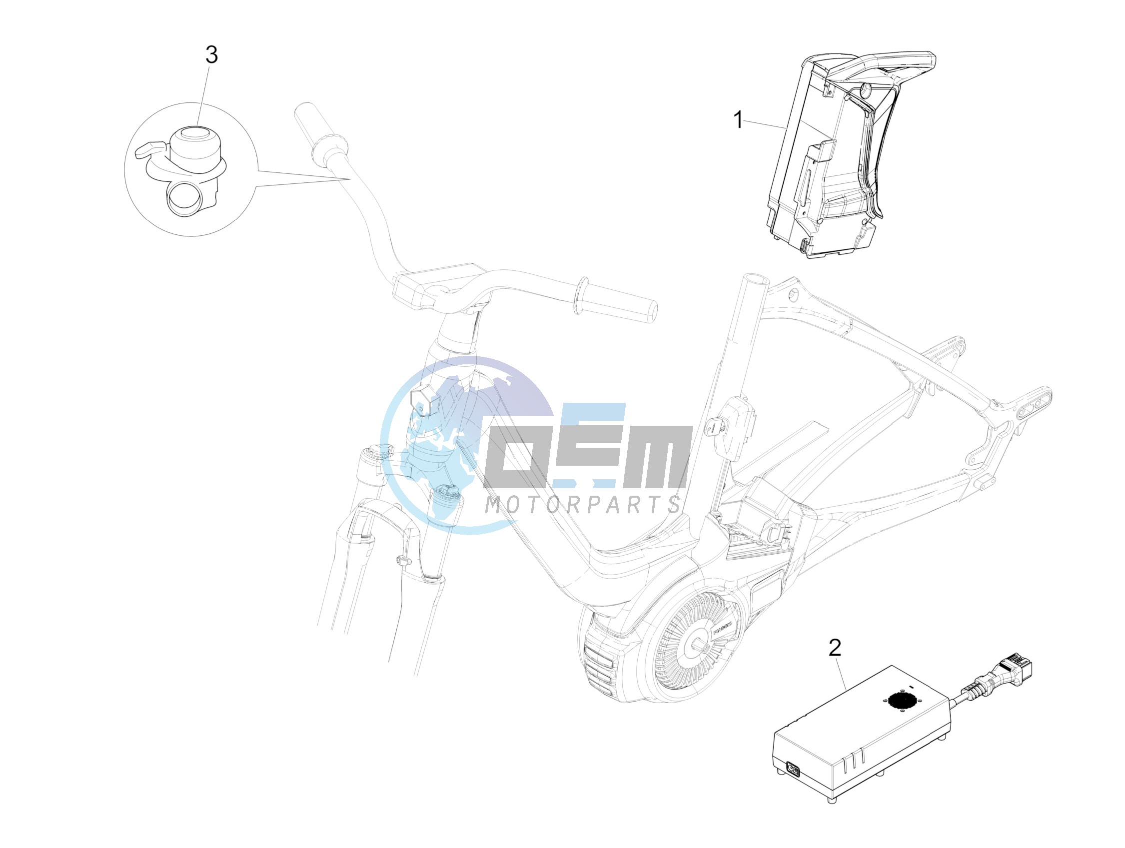 Remote control switches - Battery - Horn