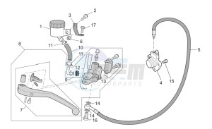 MGS-01 Corsa 1200 1380 drawing Clutch control complete