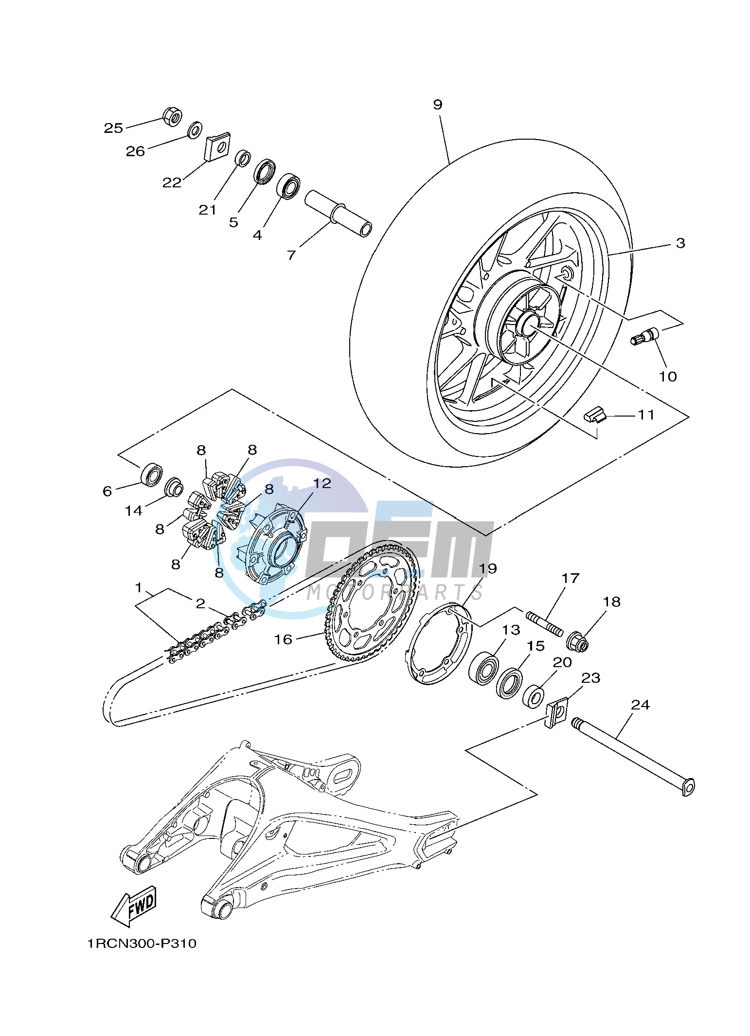 REAR WHEEL