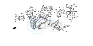 SZX50S X8R-S drawing FRAME BODY