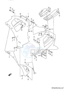 RF600R (E28) drawing INSTALLATION PARTS