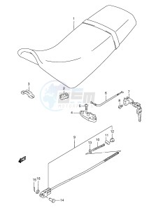 TS185ER (E1) drawing SEAT (MODEL V P9)