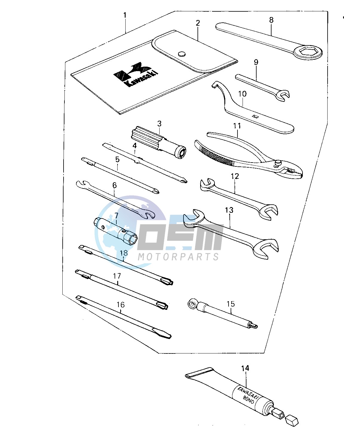 OWNER TOOLS -- 80-81 KL250-A3_A4- -