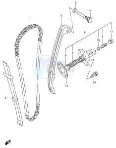 LT-F160 (P24) drawing CAM CHAIN