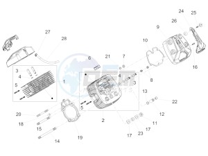 V7 II Stornello ABS 750 (APAC) drawing Cylinder head