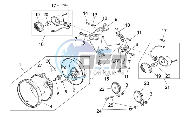 Headlight/Horn