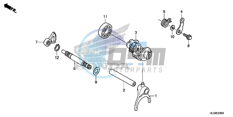 GEARSHIFT FORK