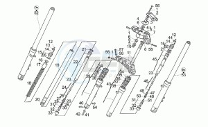 California 1100 Special Special drawing Front fork