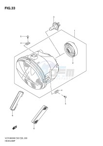 VLR1800 (E3-E28) drawing HEADLAMP