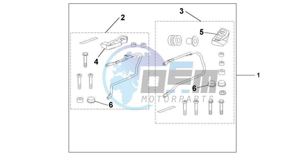 PANNIER STAY KIT