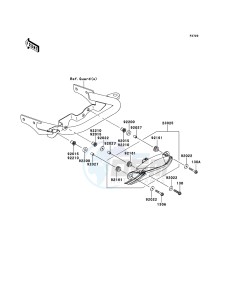 KFX450R KSF450B9F EU drawing Taillight(s)