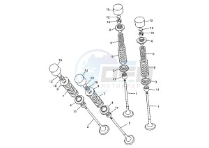 YZF R6 600 drawing VALVE