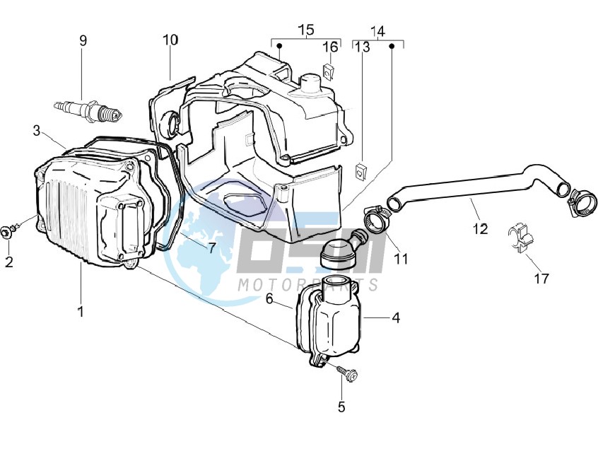 Cylinder head cover