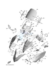 XP530D-A T-MAX DX (BC31) drawing WINDSHIELD