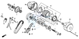 CBX750P2 drawing GENERATOR