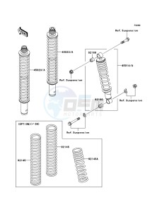 KVF360 KVF360B7F EU drawing Shock Absorber(s)