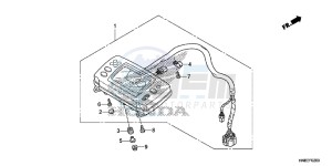 TRX680FAE TRX680 Europe Direct - (ED) drawing METER