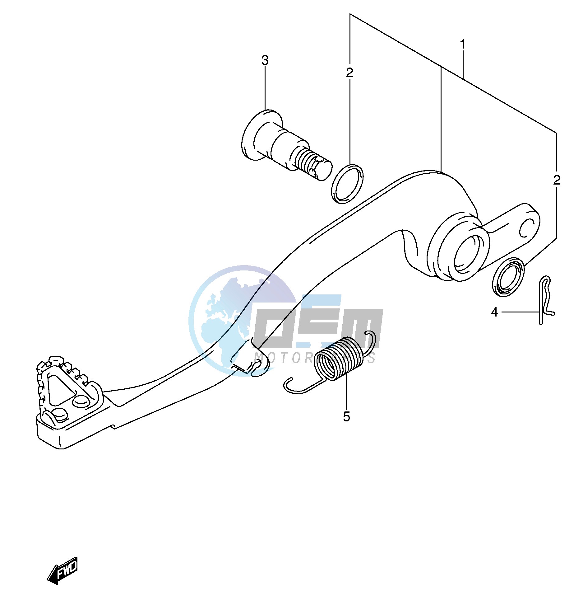 BRAKE PEDAL