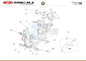 BYE-BIKE-25-KM-H-EURO4-HOLLAND-CARGO-RED drawing CHASSIS