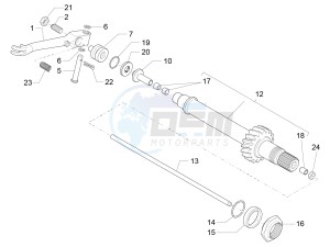 V7 II Racer ABS 750 drawing Clutch II