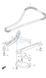 DF 40A drawing Timing Chain