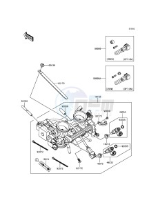 ER-6N ER650EDS XX (EU ME A(FRICA) drawing Throttle