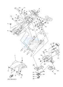 MT09 900 (1RCD 1RCE) drawing FENDER