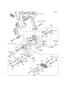 ER-6F_ABS EX650FFF XX (EU ME A(FRICA) drawing Accessory(Engine Guard)