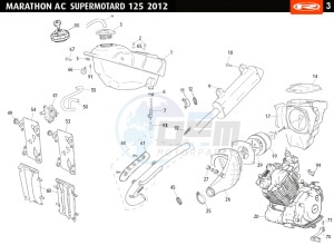 MARATHON-125-AC-SM-WHITE drawing HOSE CONNEXIONS TANKS