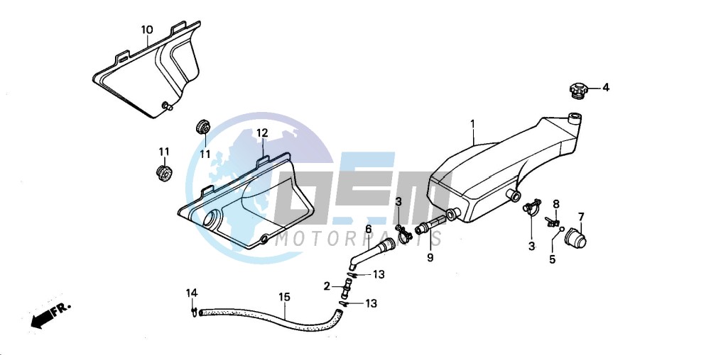 SIDE COVER/OIL TANK