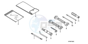 SH300A9 UK - (E / ABS MKH) drawing TOOLS