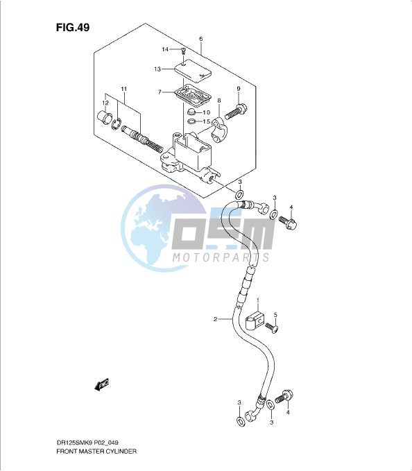 FRONT MASTER CYLINDER