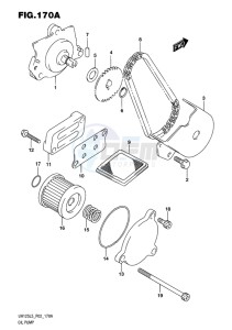 UH125 BURGMAN EU drawing OIL PUMP