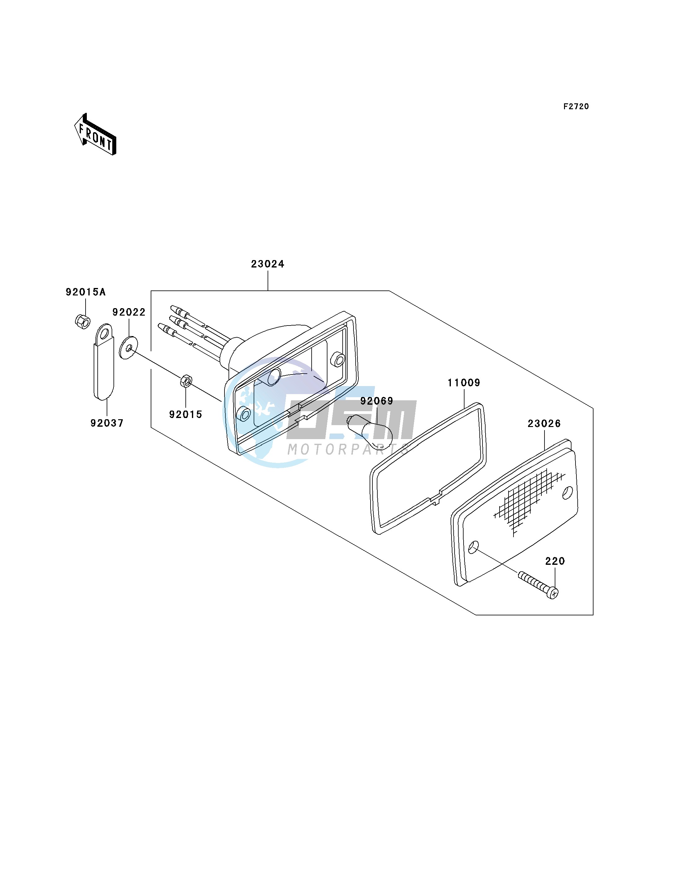 TAILLIGHT-- S- -