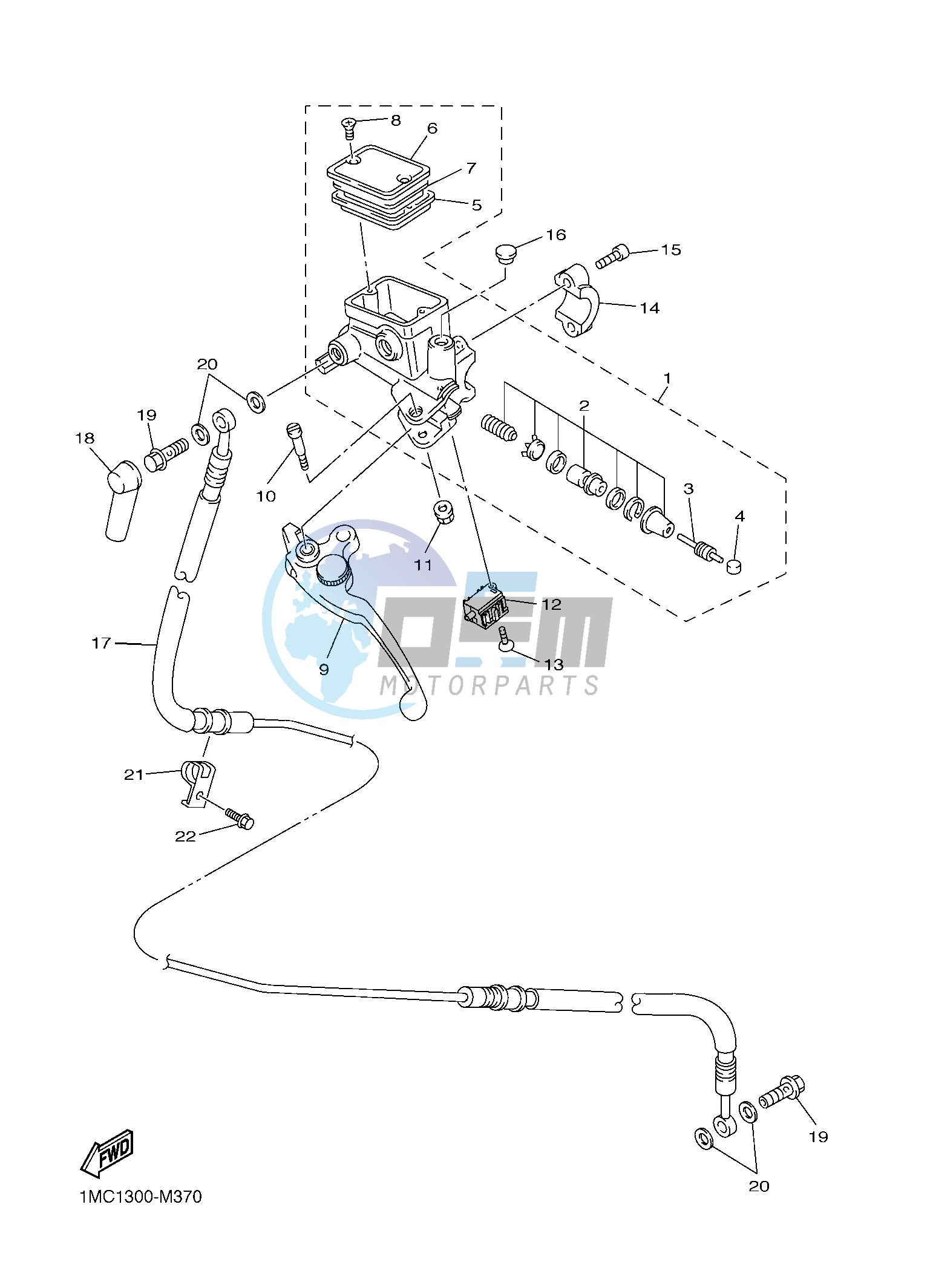 FRONT MASTER CYLINDER 2