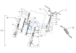 Ark AC 25 Blue-White-Matt Black 50 drawing Suspensions