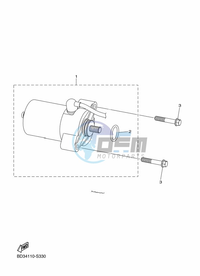 STARTING MOTOR