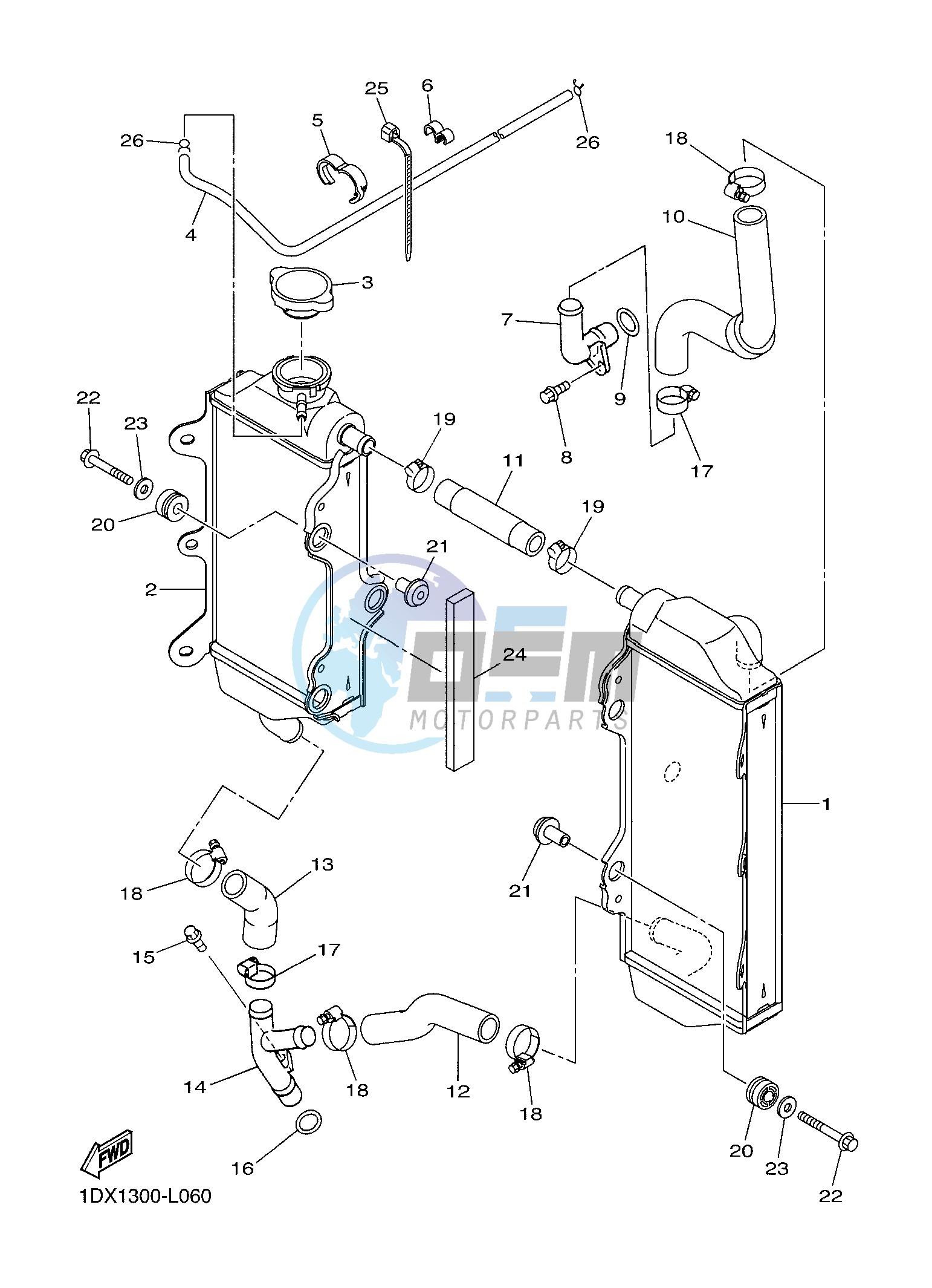 RADIATOR & HOSE