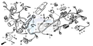 FES125 PANTHEON drawing WIRE HARNESS (FES1253-5)(FES1503-5)