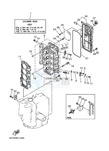 F40A drawing CYLINDER--CRANKCASE-2