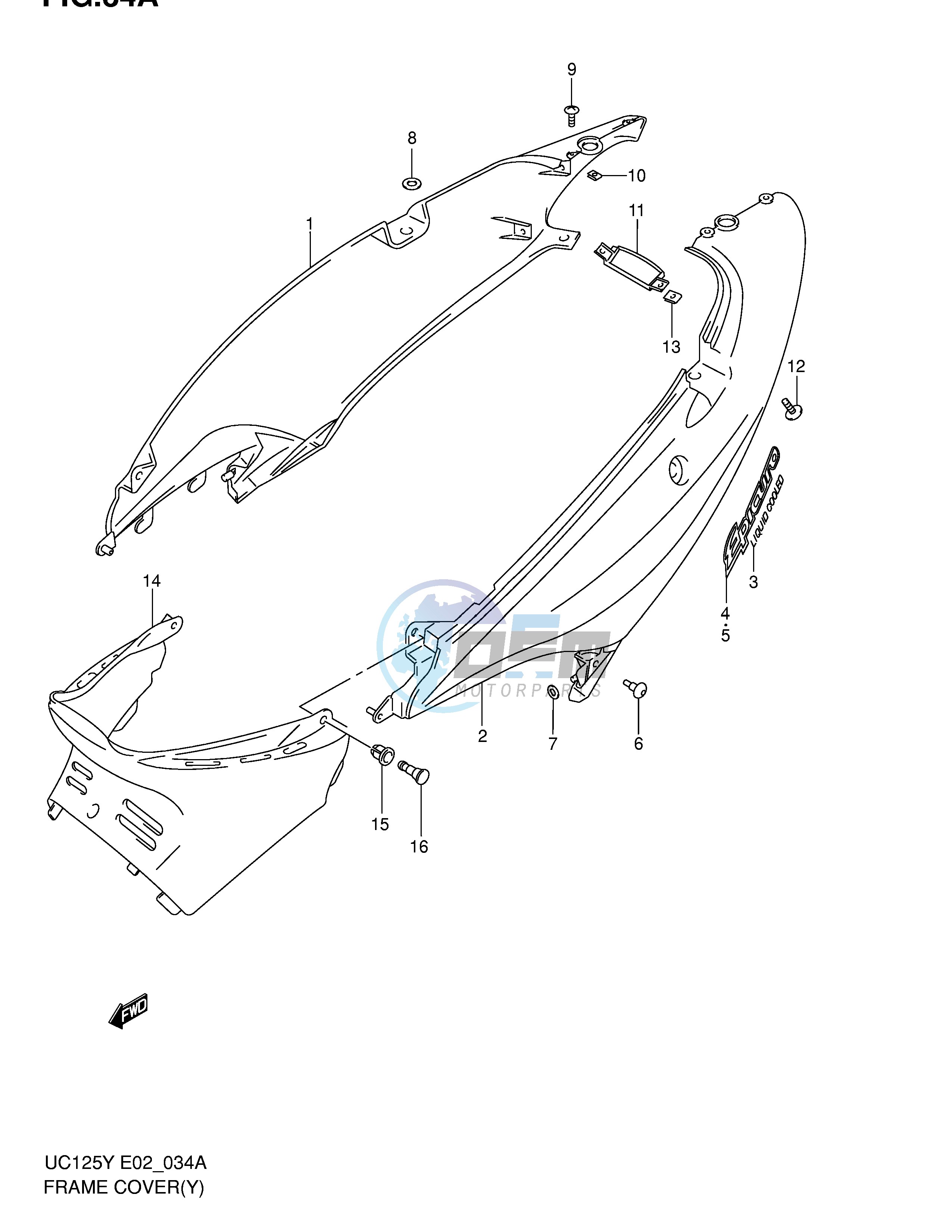 FRONT COVER (MODEL Y K1)